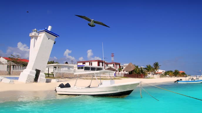 Arrival in the Yucatan