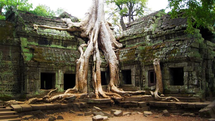 Die weltberühmten Tempel von Angkor
