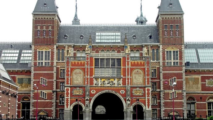 Boating to the Rijksmuseum