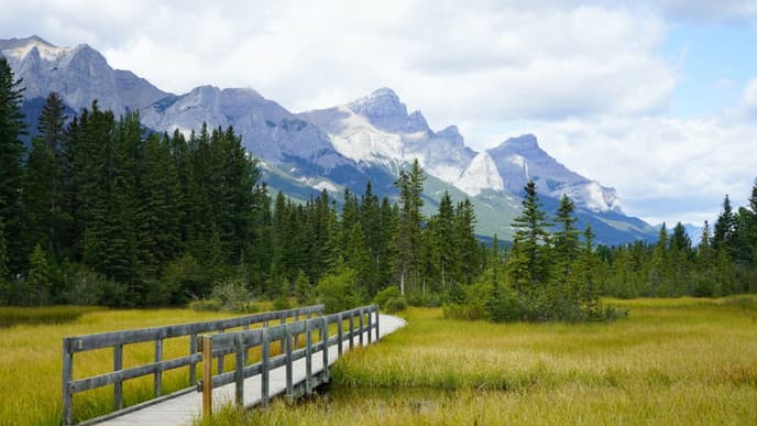 Mysterious caves in Canmore