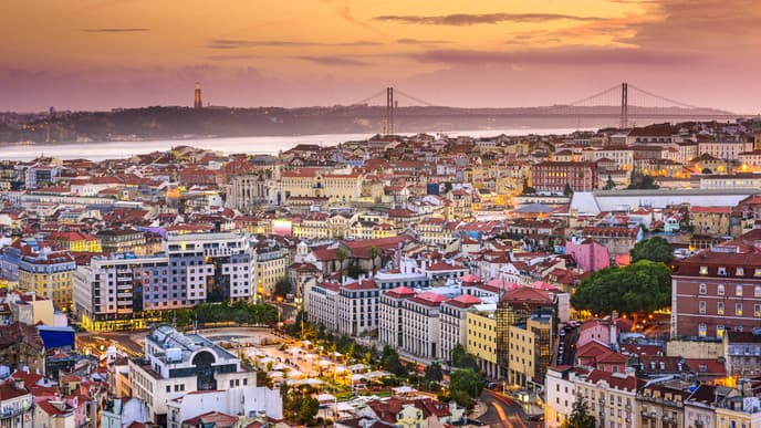 Abreise aus Lissabon