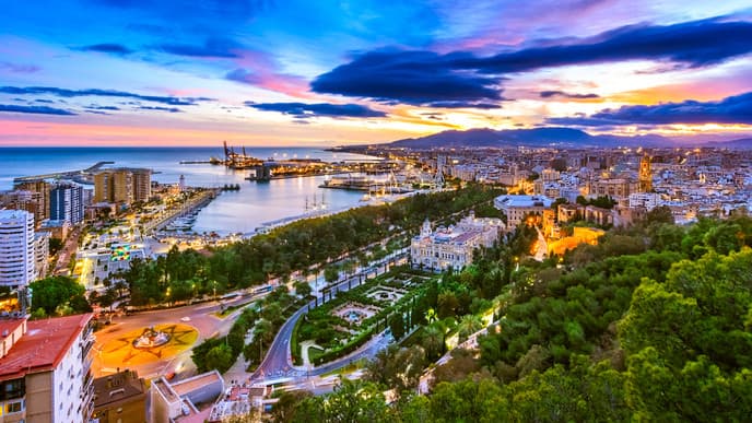 Die Schönheit Malagas entdecken