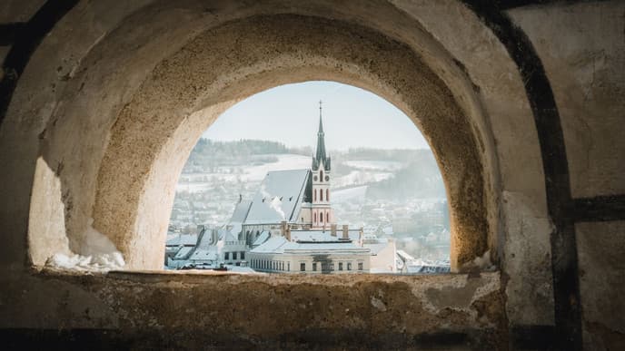 Wander the streets of Český Krumlov