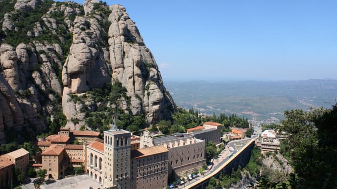 Driving into the countryside