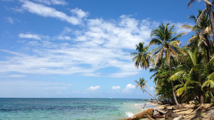 Kayaking adventures off Punta Uva beach