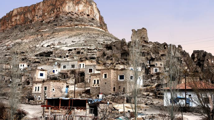 Hot air balloon ride over Cappadocia