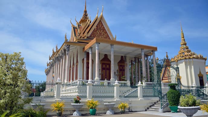 Explore Phnom Penh on a Vespa