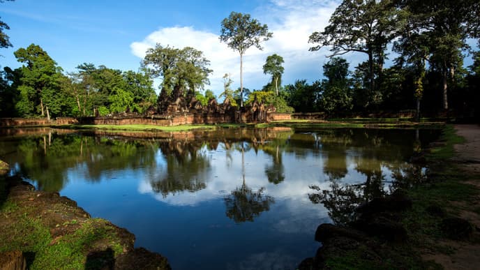 Jeep tour into rural Cambodia