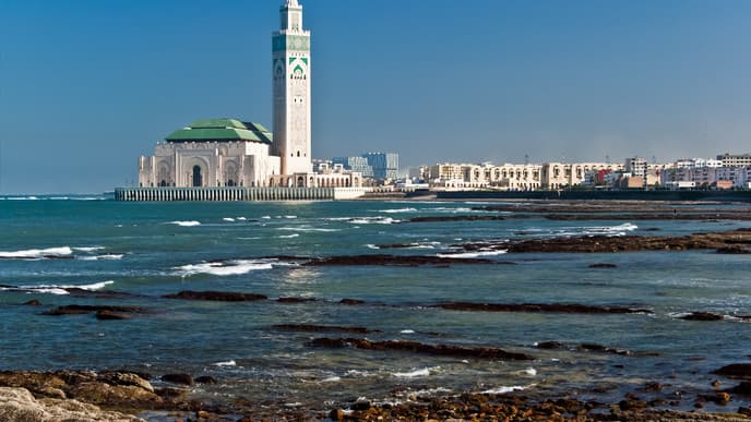 Arrival in Casablanca