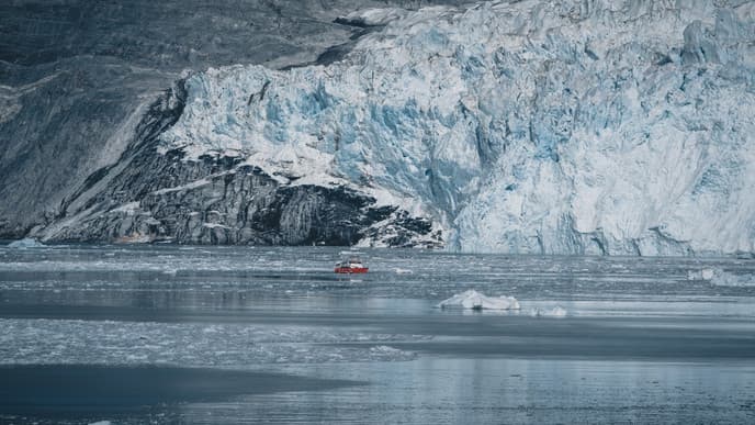 The Majestic Eqi Glacier