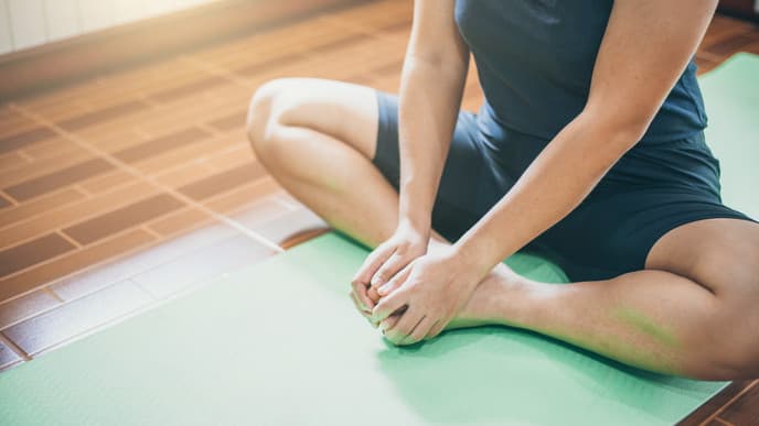 Strand, Yoga und die Meeresbrise