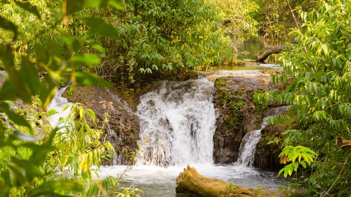 The Boca da Onça Waterfalls
