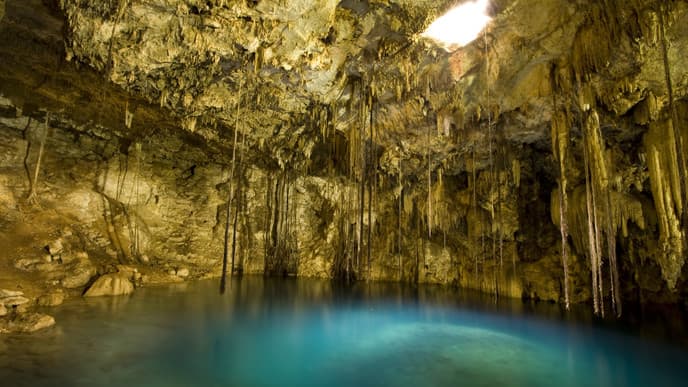Bike tour & swimming in cenotes