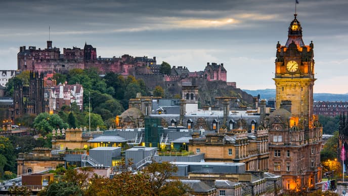 A day of thrills in Edinburgh