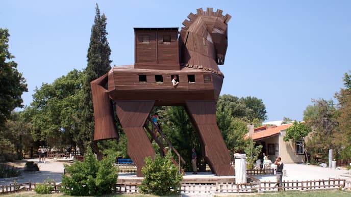 Journey to the historic Troy