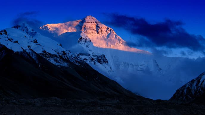 Gaze at Mount Everest