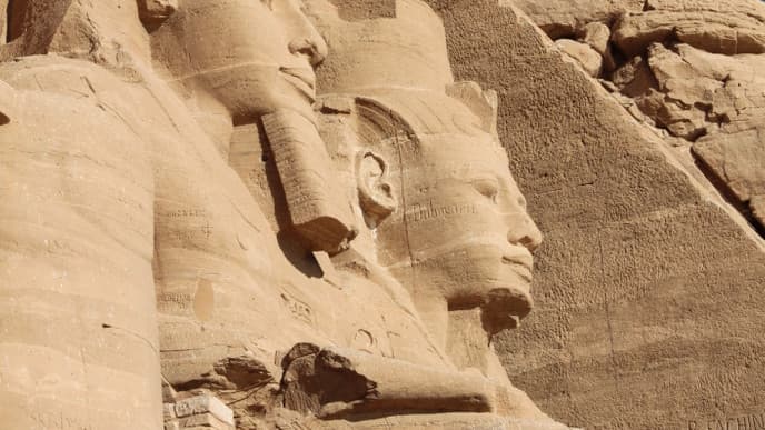 Der beeindruckende Tempel Abu Simbel