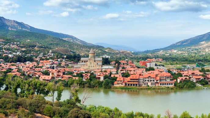 Walking Tour in Betlemi District and Visit of Jvari Monastery