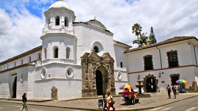 Arrival in Popayan