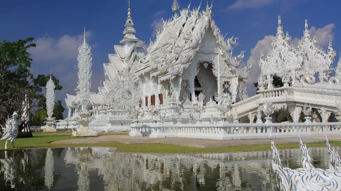 The Blue and the White Temple