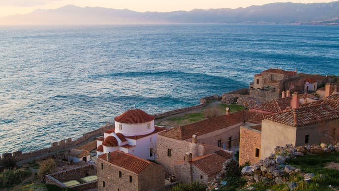 A scenic trip  to Monemvasia