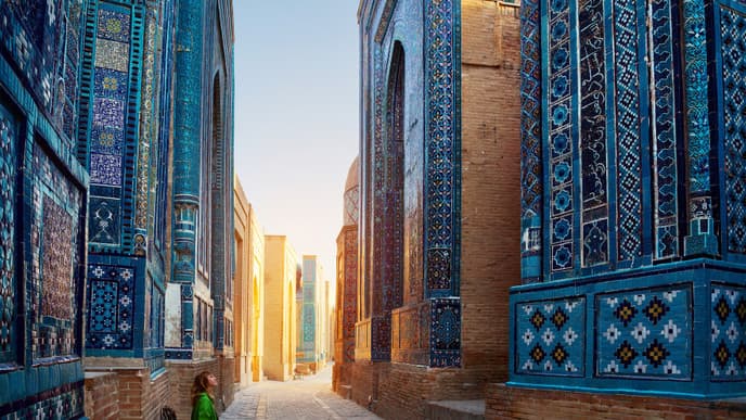 Weinverkostung in Samarkand