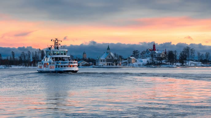 Ferry to Helsinki - Finnish culture tour