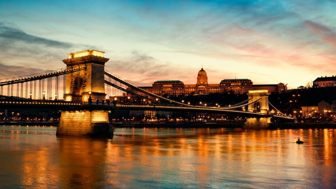 Arrive in Budapest
