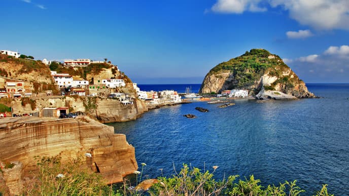 Per Schnellboot zur Insel Ischia