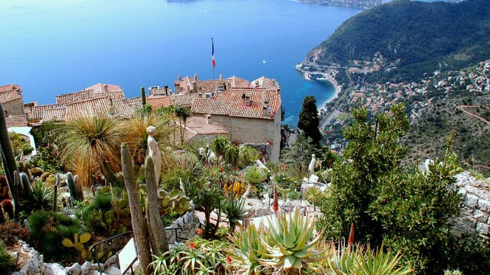 Visit the medieval hilltop village of Eze