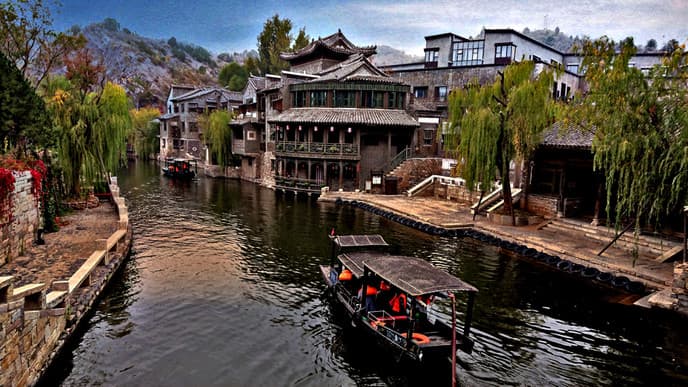 Encounter an Intriguing Water Village