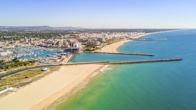 Tag am Meer in Vilamoura