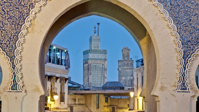 Explore the historic draws of Fes