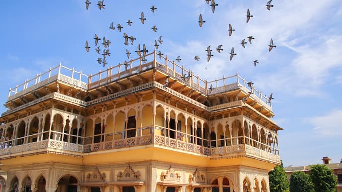 Jaipur City Tour bei Tag und bei Nacht