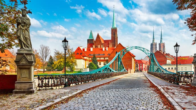 City sightseeing in Wroclaw