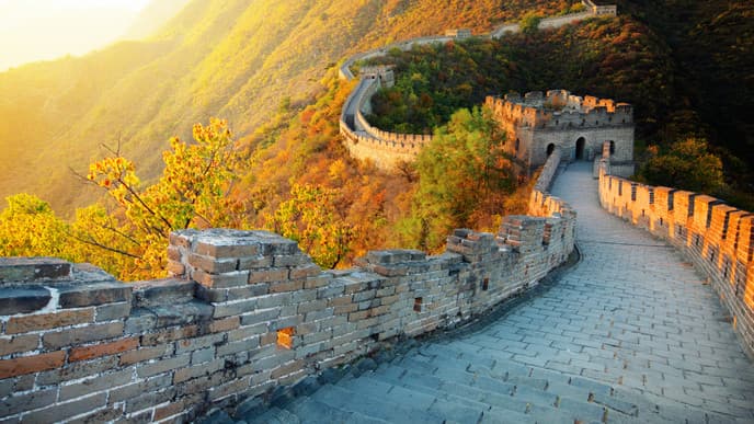 Walk Along the Great Wall of China