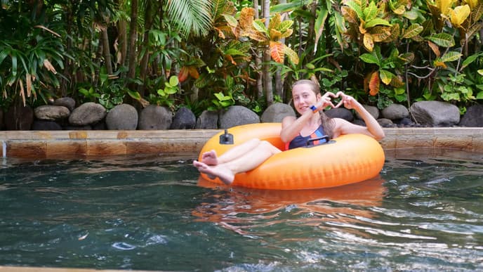 Splashing fun at Waterbom Waterpark