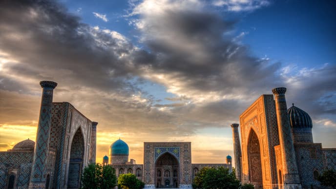 Geschichte atmen in Samarkand