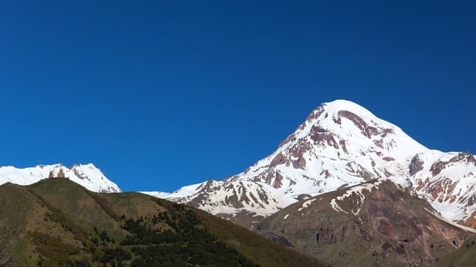 Hike to the Glacier of Mt. Kazbek