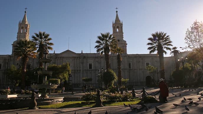 Koloniales Flair in Arequipa