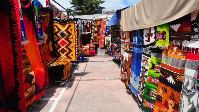 Kultur und Handwerkskunst um Otavalo