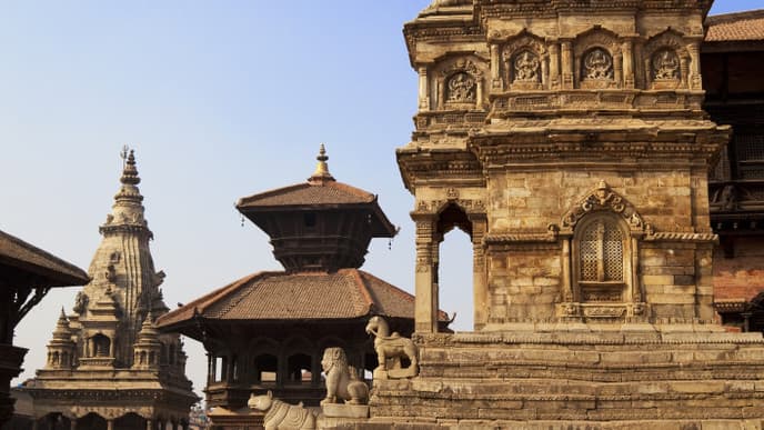 Fahrt nach Bhaktapur