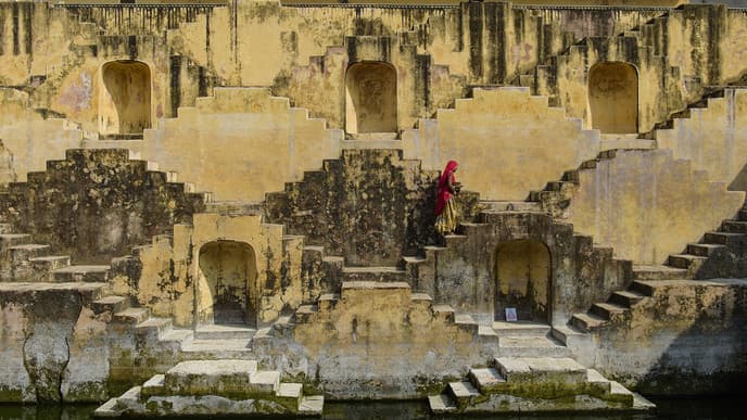 Architectural wonders in Abhaneri & Agra