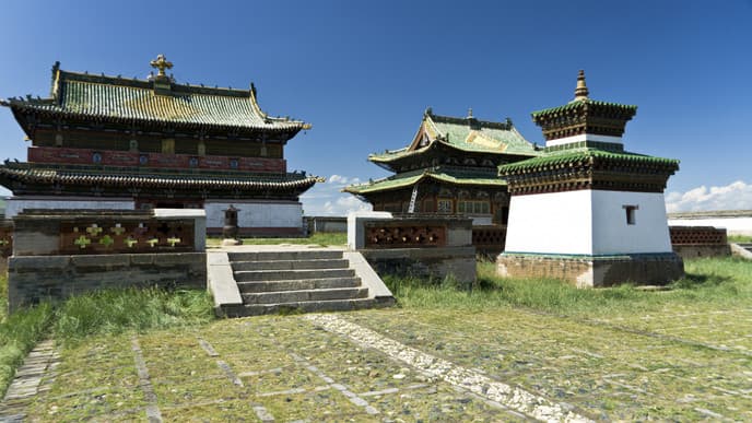Kharkhorin, die ehemalige Hauptstadt der Mongolei