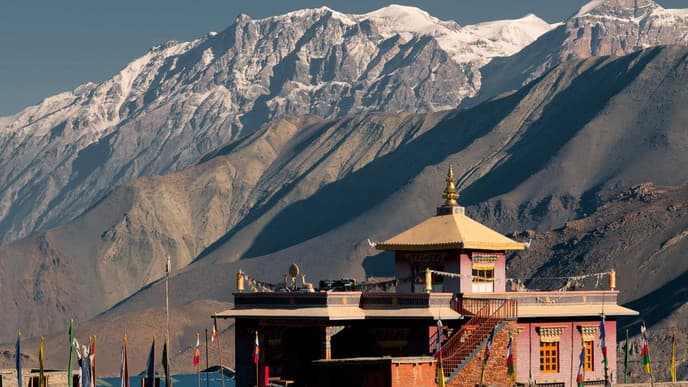 Trek From Muktinath To Jomsom