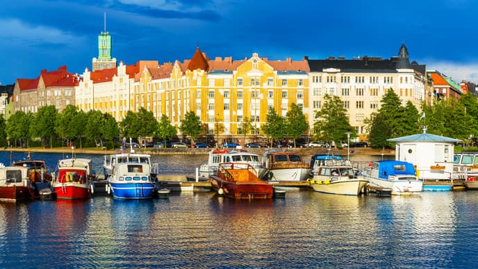 Fantastic walking tour of Helsinki