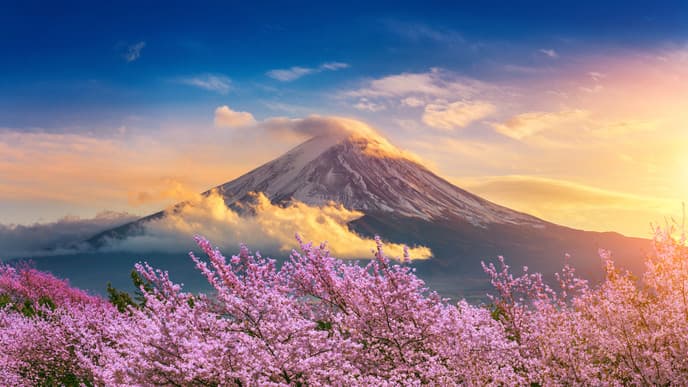 Hakone: mit Blick auf den berühmtesten Vulkan