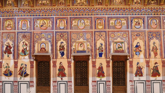 Reise durch die Wüste Rajasthans