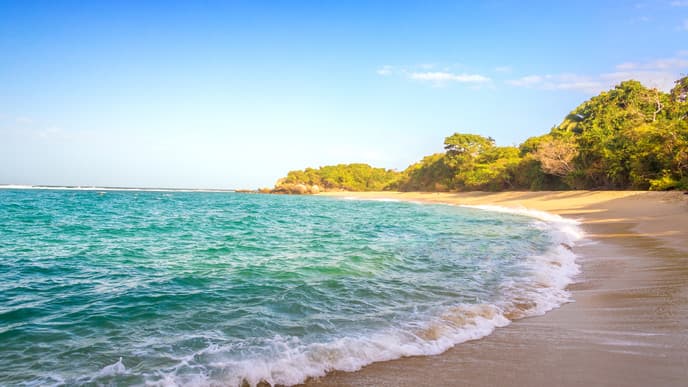 Strandtag in Santa Marta