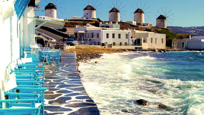 Set sail for the Greek Islands!